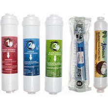 Sulook Kapalı Kasa Su Arıtma Cihazlarına Uyumlu 5'li Filtre Seti Lg Membranlı