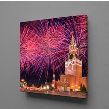 Technopa HAVAİ FİŞEK PATLAMALARI KANVAS TABLO - 30x30cm