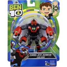 Ben 10 Aksiyon Figürler S1W13 - Omni - Kix Armor Four Arms