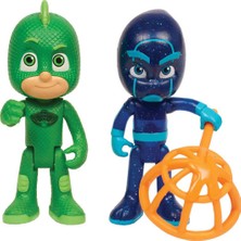 Pj Masks Pijamaskeliler Ikili Figür - Gekko-Night Ninja