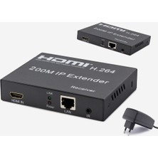 S-Link SL-HDEX210M RJ45 To HDMI Extender H.264-HDMI 200 Metre Uzatıcı