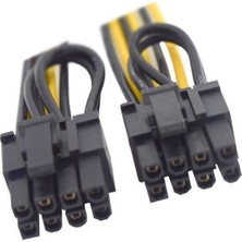 PrimeX Plus PX-4302 6 Pin To 2x8 Pin Psu Ekran Kartı Güç Çevirici Kablo