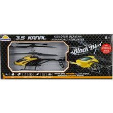 Suncon Uzaktan Kumandalı Black Bird Helikopter 3.5 Kanal - Sarı