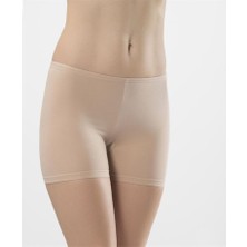 Türen 979 Ikili Likralı Kısa Kadın Şort-Ten