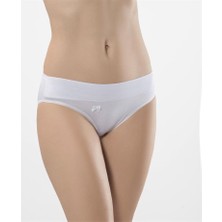 Türen 964 Ikili Likralı Kadın Külot-Beyaz