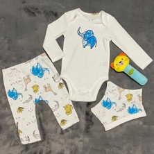 Pieros Baby 0036 Erkek Bebek 3'lü Takım