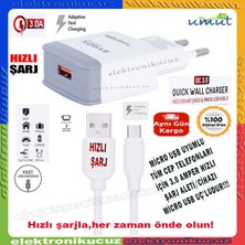 Syrox Q30 Micro USB Girişli 3.0A Hızlı Şarj Cihazı