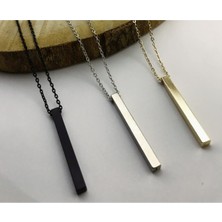 X-lady Accessories Cubuk Bar 3'lü Çubuk Sade Kolye Seti