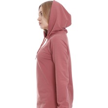 Dısentıs Modest Kapüşonlu Uzun Kollu Bağcık Detaylı Sweatshirt