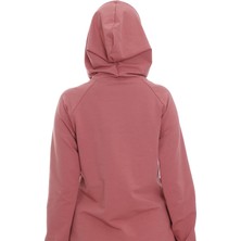Dısentıs Modest Kapüşonlu Uzun Kollu Bağcık Detaylı Sweatshirt