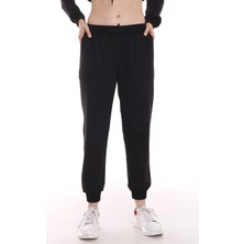 Disentis Modest Beli Lastikli ve Bağcık Detaylı Önden Cepli Eşofman Altı