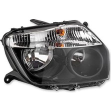 Ayfar Dacia Duster Sağ Ön Far Siyah Çerçeveli 2010--2014