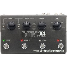 Tc Electronic Ditto X4 Looper Pedal