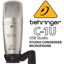 Behringer C-1u C1U C1-U USB Stüdyo Kondenser Mikrofon