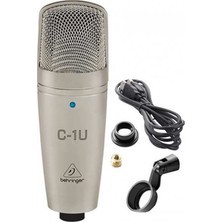 Behringer C-1u C1U C1-U USB Stüdyo Kondenser Mikrofon