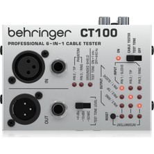 Behringer CT100 Mikroişlemci Kontrollü 6-In-1 Kablo Test Cihazı