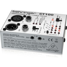 Behringer CT100 Mikroişlemci Kontrollü 6-In-1 Kablo Test Cihazı