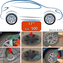 Sjs 500 17 Inç Jant Kapağı Sks Üniversal