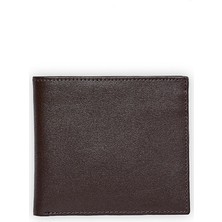 Emnana Klasik Erkek Deri Cüzdan - Kahverengi