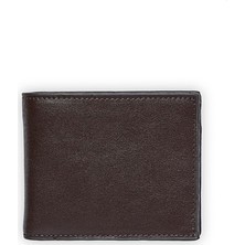 Emnana Klasik Soft Erkek Deri Cüzdan - Kahverengi