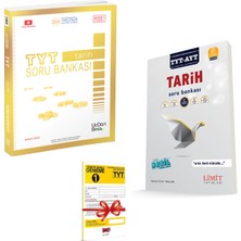 ÜçDörtBeş Yayınları TYT Tarih Soru Bankası ve Limit TYT-AYT Tarih Soru Bankası Seti + Deneme