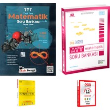 Kafa Dengi Yayınları TYT Matematik Orta ve Ileri Düzey ve 345 AYT Matematik Soru Bankası + Deneme