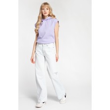 Bexy Violetta - Buz Mavisi Denim Pantolon | 160490-4