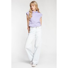 Bexy Violetta - Buz Mavisi Denim Pantolon | 160490-4