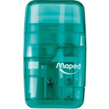 Maped Hazneli Kalemtıraş ve Kapaklı Silgi 2 Si 1 Arada