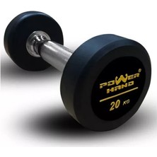 Powerhand Profesyonel Kauçuk Kaplı Dambıl
