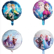 Party Balon Store Folyo Balon Frozen 4'lü 18INÇ 45CM