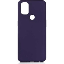 Smcase Oneplus Nord N10 5g Kılıf Premier Silikon+Full Ekran Koruyucu Nano Lacivert