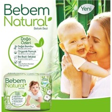 Bebem Bebek Bezi Natural Jumbo Aylık Pk Beden:6 (15+Kg) Ekstra Large 80'li