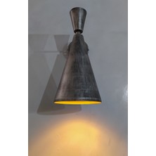 Mylights  Retro Rustik Konik Aplik   Duvar Aplik
