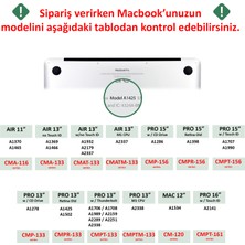 Codegen Apple 13" Macbook Pro A2338 M1 Bej Mermer Kılıf Koruyucu Kapak CMPTM-133KM