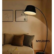 Mylights C Lambader Köişe Lambası Lambader Harekli Başlık Yerden Aydınlatma