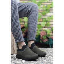 Riccon Haki Siyah Erkek Sneaker 0012102
