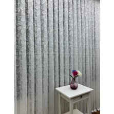 Esse Home Yaprak Desen Fransız Dantel Tül Perde,  150X250, Sık Pile, 1/3