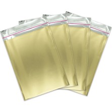 Paketleme Tezgahı Gold Lüx Metalize Ürün Paketi 50'li 7 x 9 cm