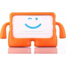 Fuchsia Apple iPad 10.2 Ibuy Standlı Eğlenceli Çocuk Kılıf Kids Case Ibuy Stand 10.2 8.nesil Turuncu