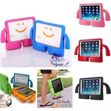 Fuchsia Apple iPad 10.2 Ibuy Standlı Eğlenceli Çocuk Kılıf Kids Case Ibuy Stand 10.2 8.nesil Turuncu