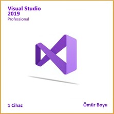 Visual Studio Professional 2019 1 Pc Ömür Boyu Lisans