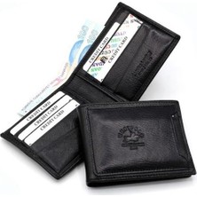 West Polo  Cüzdan Deri Erkek Siyah