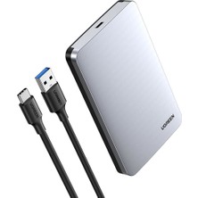 Ugreen USB Type-C 3.1 Gen2 2.5 Inch HDD SSD Alüminyum Harici Disk Kutusu