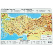 Tes Türkiye Haritası Puzzle , 81 Il Ayrı Parça