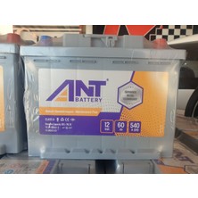 Ant 60 Amper(Ah) 12V(VOLT) Tam Bakımsız Akü