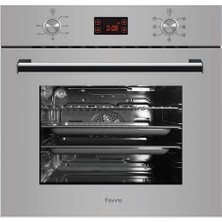 Ferre 8+1 Fonk. Turbo Digital Emaye Izg. Gri Set ( G 2140 Ce + 8008+ D031)