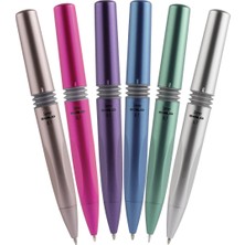 Serve Bold Mekanik Kurşun Kalem - Metalik Renkler - 6'lı Set