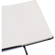 Fabio Ricci Goran Virando Çizgili Defter 13 x 21 cm Siyah