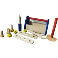 Hamaha Wooden Toys Ahşap Eğitici Geliştirici Tamir Set Oyuncak